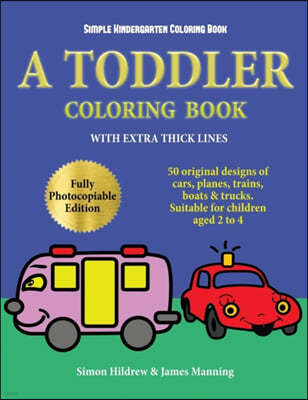Simple Kindergarten Coloring Book