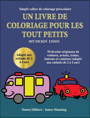 Simple cahier de coloriage prescolaire