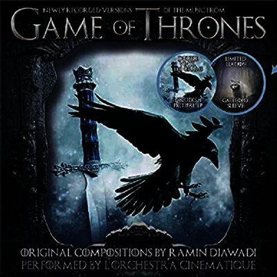 L'Orchestra Cinematique — Game Of Thrones: Music From The TV Series 2 (왕좌의 게임 2) (Soundtrack)(Gatefold)(Picture Disc) 앨범 커버