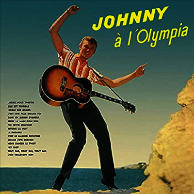 Johnny Hallyday — Johnny A Lolympia 앨범 커버