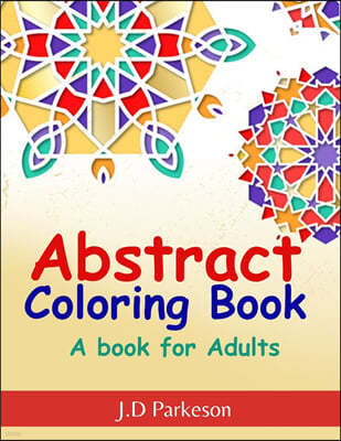 Abstract Coloring Book For Adults