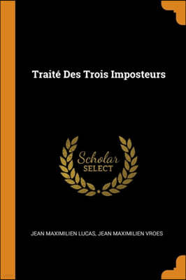 Traite Des Trois Imposteurs