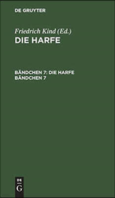 de Gruyter Die Harfe. Bandchen 7