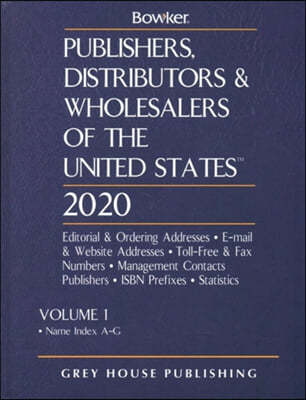 Publishers, Distributors & Wholesalers in the US - 2 Volume Set, 2020