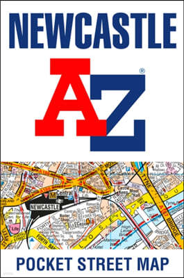 Newcastle upon Tyne A-Z Pocket Street Map