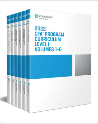 The 2022 CFA Program Curriculum Level I Box Set