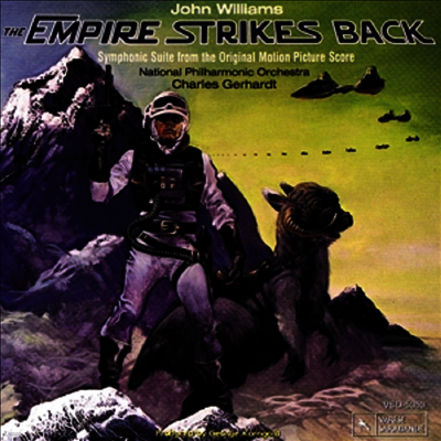 John Williams — Empire Strikes Back (Symphonic Suite) (스타워즈: 제국의 역습) (Soundtrack)(Score) 앨범 커버