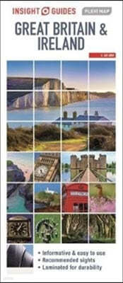 Insight Guides Flexi Map Great Britain & Ireland (Insight Maps)