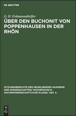 Über Den Buchonit Von Poppenhausen in Der Rhön