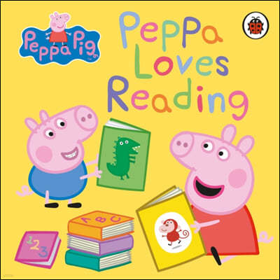The Peppa Pig: Peppa Loves Reading