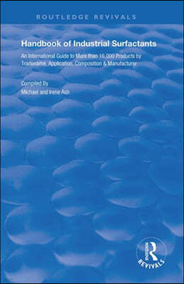 Handbook of Industrial Surfactants