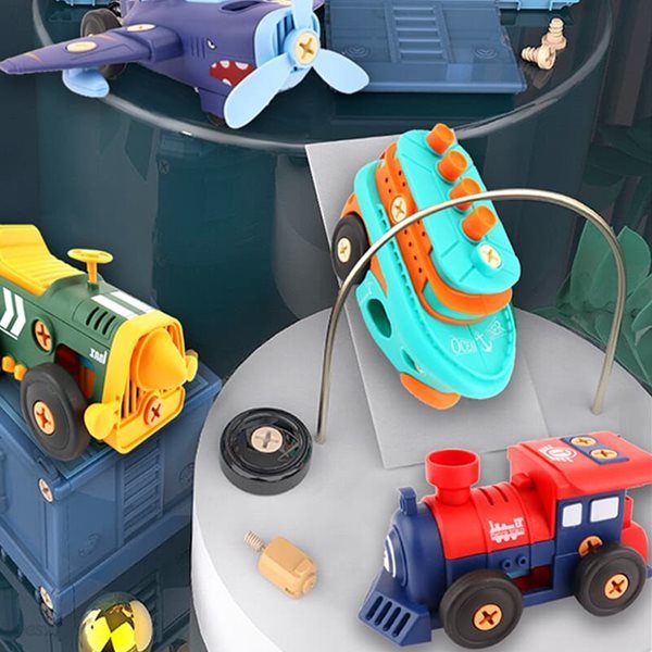 레츠토이 DIY 전동 레트로 만들기 유아 공구놀이세트 장난감