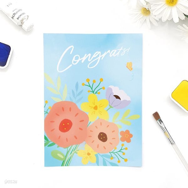 엽서카드 POSTCARD 제이의 취미생활 congrats