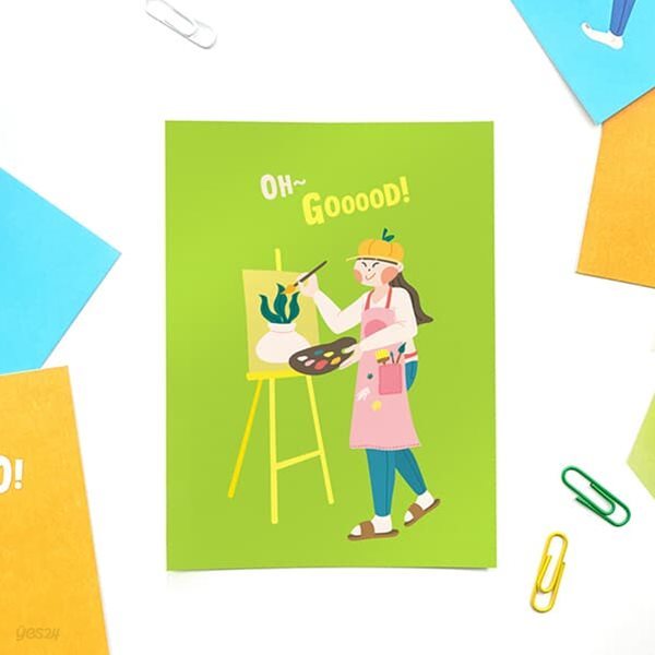 엽서카드 POSTCARD 제이의 취미생활 oh good