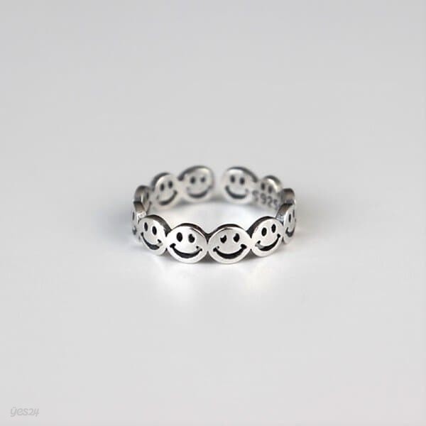 [Silver925] Smile cover ring