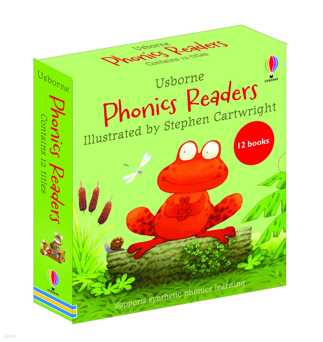 Usborne Phonics Readers Collection 12 Books Boxed Set : 어스본 파닉스 12종 박스 세트 