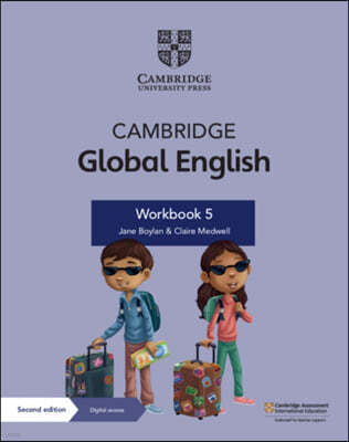 Cambridge Global English Workbook 5 with Digital Access (1 Year): For Cambridge Primary English as a Second Language