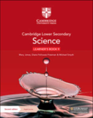 Cambridge Lower Secondary Science Learner's Book 9 with Digital Access (1 Year)