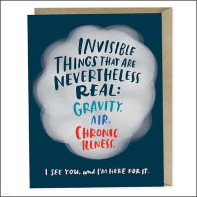 Em & Friends Invisible Illness Empathy Card