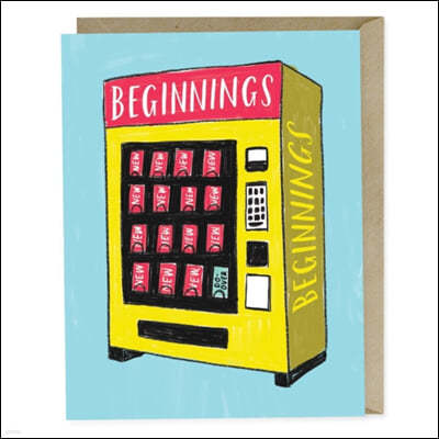 Em & Friends New Beginnings Vending Card