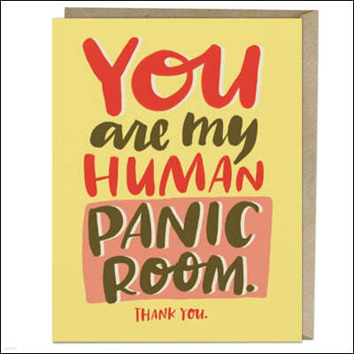 Em & Friends Human Panic Room Card