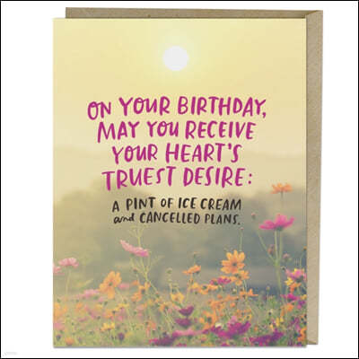 Em & Friends Heart's Desire Birthday Card