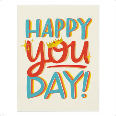 Em & Friends Happy You Day Card