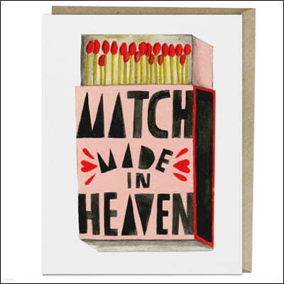 Lisa Congdon Match Made in Heaven Card