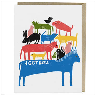 Lisa Congdon I Got You Card