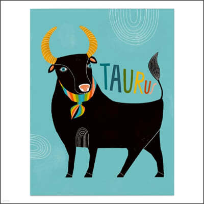 Lisa Congdon for Em & Friends Taurus Card