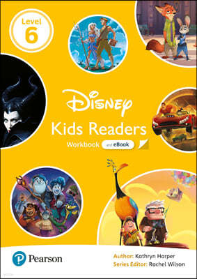 Disney Kids Readers 6 Level Workbook 