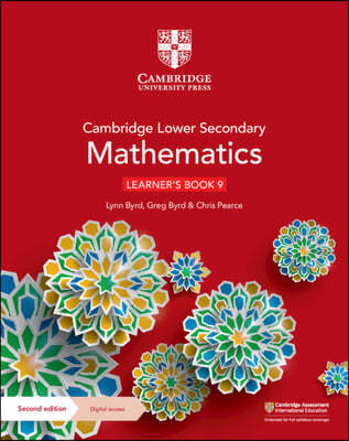 Cambridge Lower Secondary Mathematics Learner's Book 9 with Digital Access (1 Year)