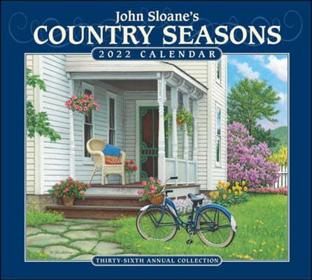 John Sloane's Country Seasons 2022 Deluxe Wall Calendar