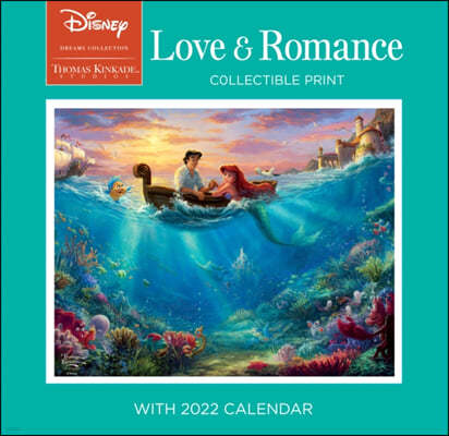 Disney Dreams Collection by Thomas Kinkade Studios: Collectible Print with 2022 Wall Calendar