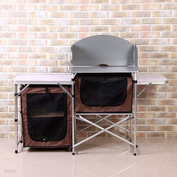 이지캠프 접이식 캠핑테이블/야외테이블 요리테이블