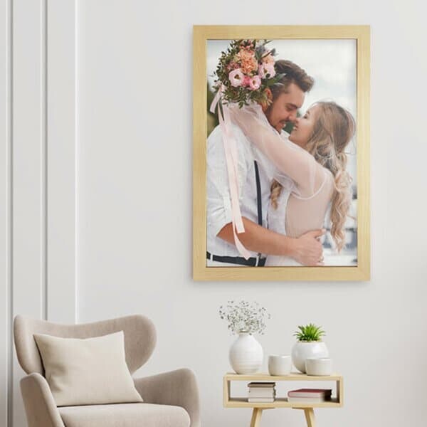 토이앤퍼즐 사진 인화 액자 우드 웨딩 이벤트