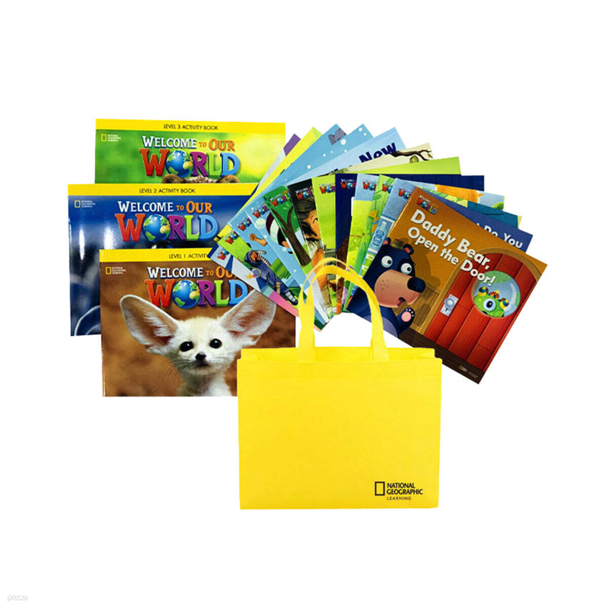 내셔널지오그래픽 웰컴투 아워 월드 리더스 National Geographic Welcome to Our World Readers Package
