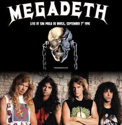 Megadeth — Live At San Paolo Do Brasil, September 2nd 1995 앨범 커버