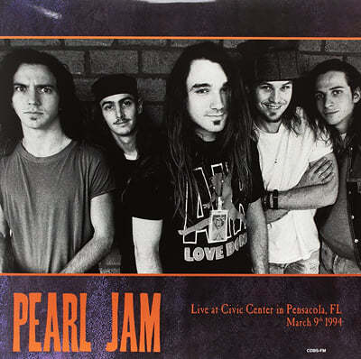 Pearl Jam ( ) - Live At Civic Center In Pensacola, FL March 9th 1994 [ο ÷ 2LP] 