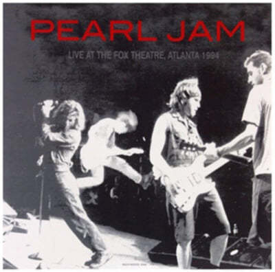 Pearl Jam — Live At The Fox Theatre, Atlanta 1994 앨범 커버