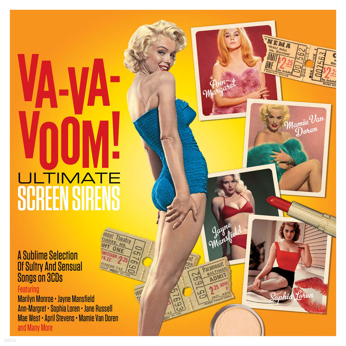 영화 속 디바들의 노래 모음집 (VA-VA-VOOM! Ultimate Screen Sirens Various Artists)