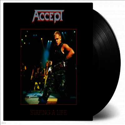 Accept — Staying A Life (Gatefold) 앨범 커버