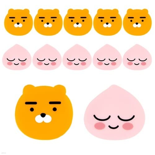 카카오 프렌즈 지우개 라이언 어피치 10개 학용품