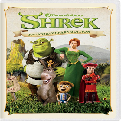 Shrek (20th Anniversary Edition) (슈렉) (2001)(지역코드1)(한글무자막)(DVD)