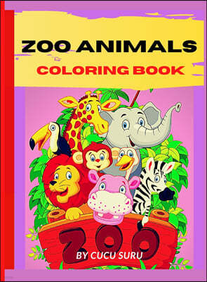 Zoo Animals Coloring Book