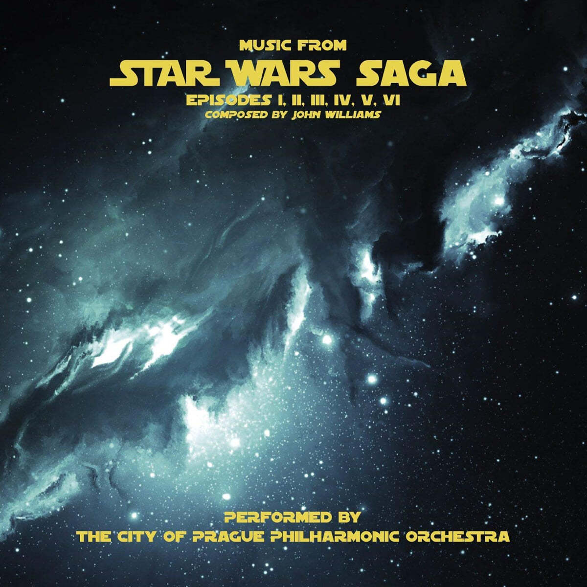 스타워즈 영화음악 (Star Wars Saga: Episodes I-VI OST by John Williams) [그레이 컬러 2LP] 