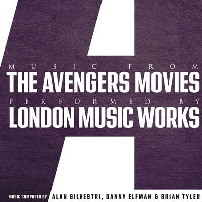 Alan Silvestri / Danny Elfman / Brian Tyler — 어벤져스 영화음악 (The Avengers Movies OST by Alan Silvestri / Danny Elfman / Brian Tyler) 앨범 커버