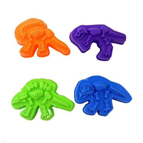 글로벌이지 모래놀이몰드 공룡화석(4종)