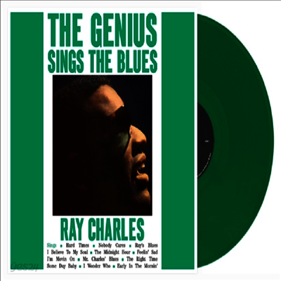 Ray Charles - Genius Sings The Blues (180G)(Green Vinyl)(LP)
