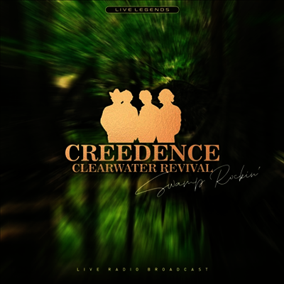 Creedence Clearwater Revival (C.C.R.) - Swamp Rockin`: Live Broadcast (Green Vinyl)(LP)